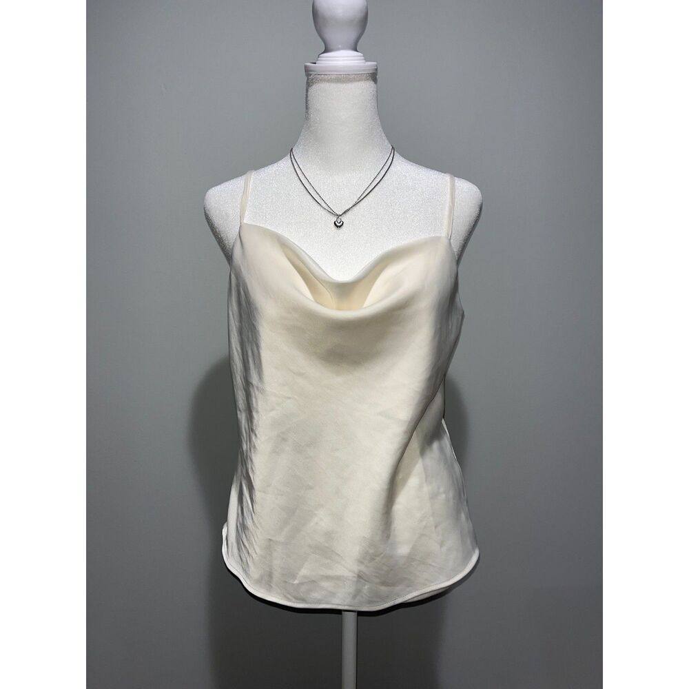New w/ Tag Cream Satin Cami Banana Republic Tank Women XS